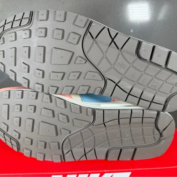 New Nike Air Max 1 Light Madder Root Blue Men’s Size 11 DV3196-800 - Picture 6 of 7